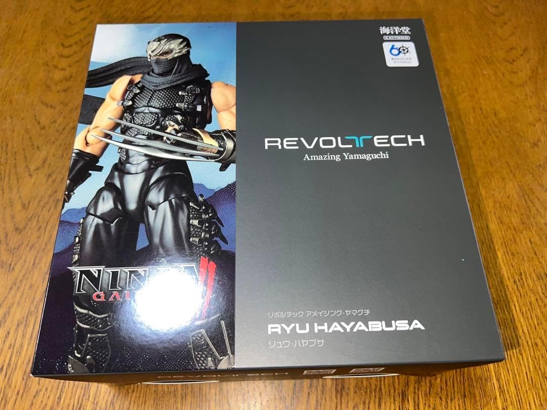 【新品未開封】特典付き アメイジング・ヤマグチ シリーズ リュウ・ハヤブサ NINJA GAIDEN」リュウ・ハヤブサがアクションフィギュアに
